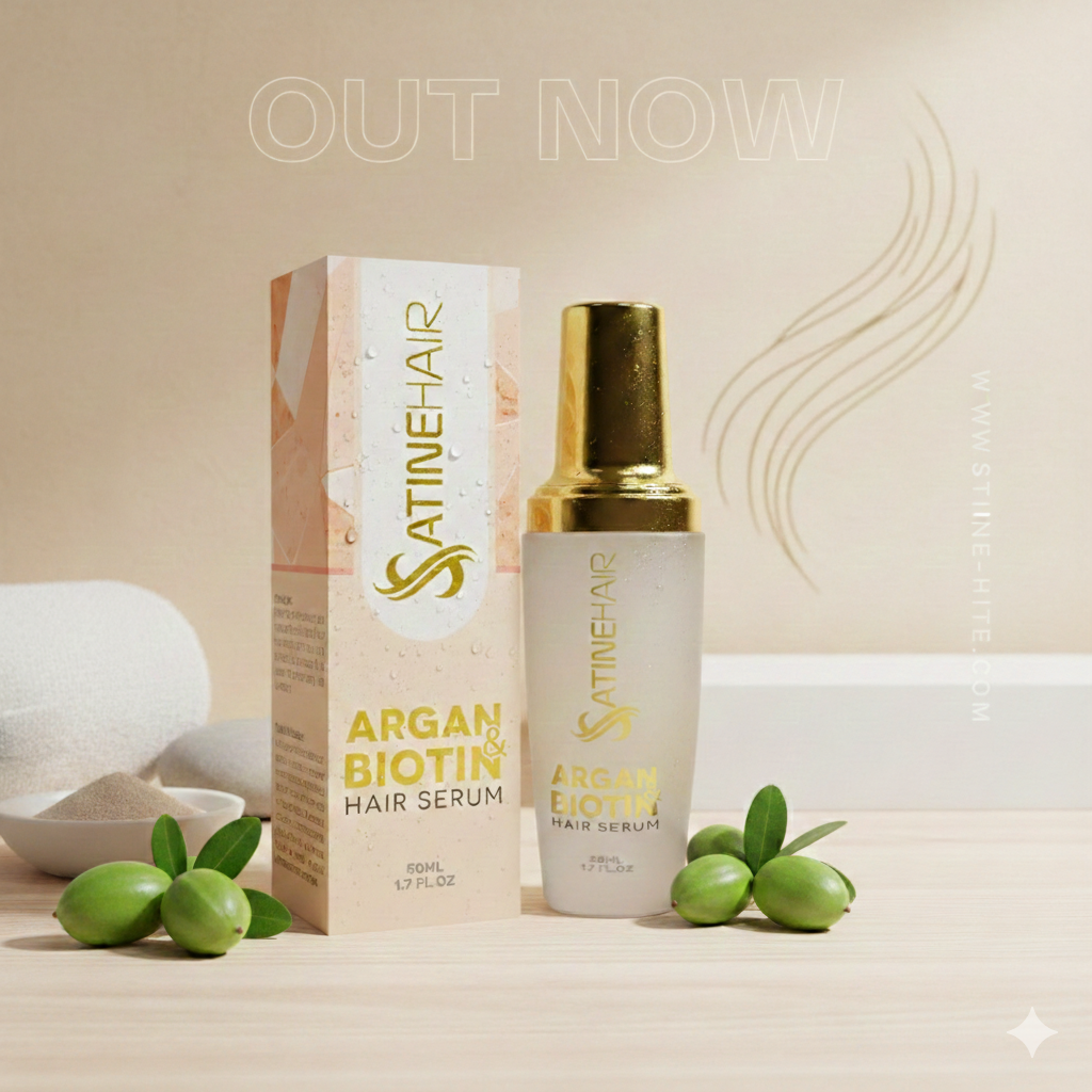 Hair Serum Argan & Biotin 50ml - Image 4