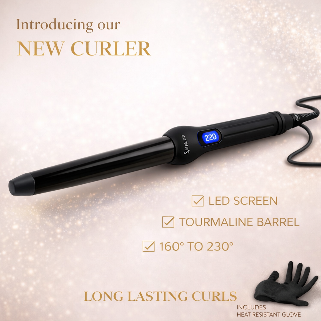 Curler 18-25 mm Black - Image 3