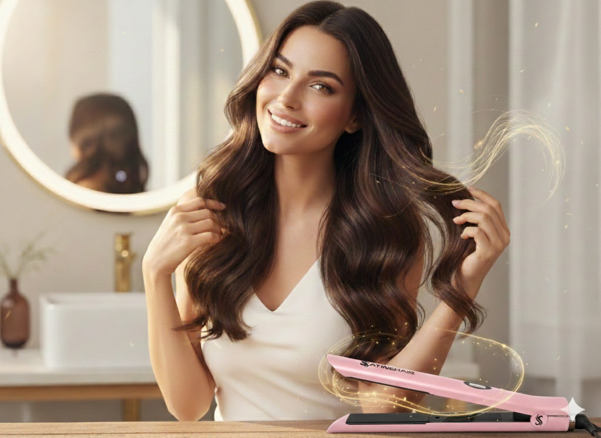 Straightener 2 in 1 Rose Gold Tourmaline - Image 3